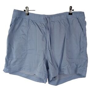 Buffalo David Bitton Men's Large Light Blue Tencel Lyocell Blend Shorts